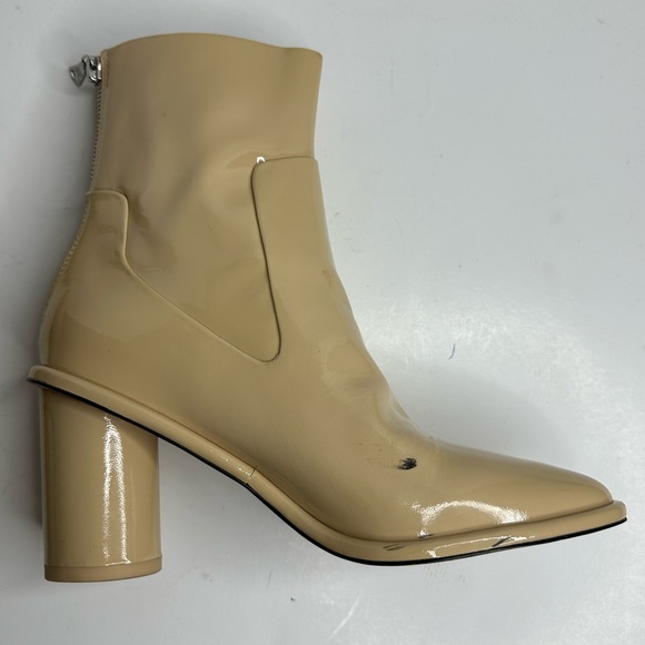 rag & bone Wiley High Booties Size 7 Stones Beige $475. Zip Back Ankle Boot PICS - Picture 3 of 13
